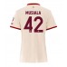 Maillot de foot Bayern Munich Jamal Musiala #42 Troisième vêtements Femmes 2024-25 Manches Courtes